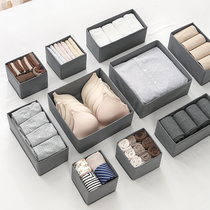 Drawer Organizer Peg - Lade-organizer Niet-geweven stof Kleding Ondergoed Garderobe-organizers