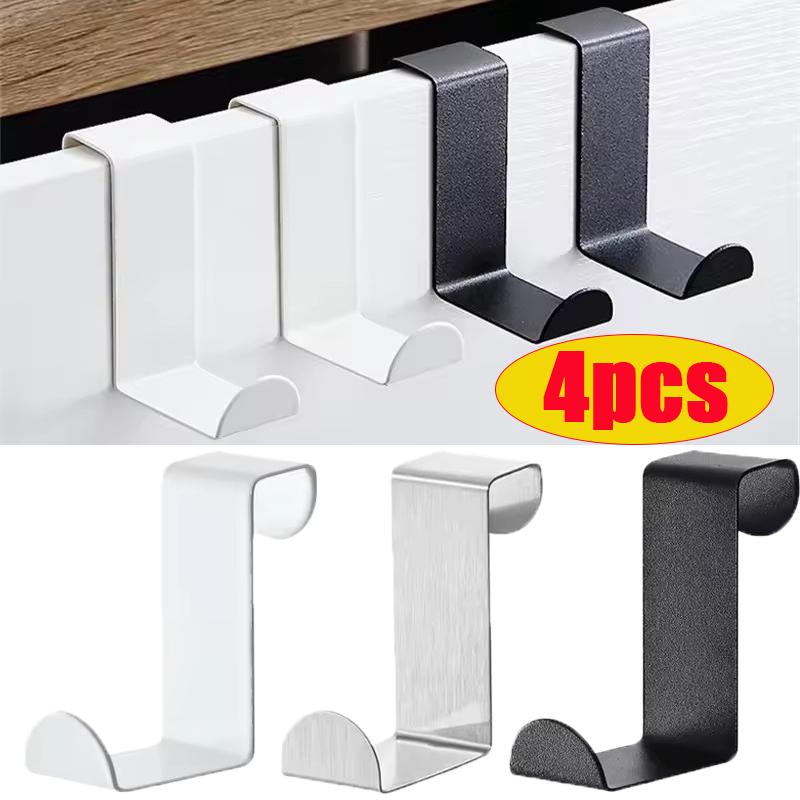 Drawer Organizer Peg - Lade omkeerbare roestvrijstalen haken, kastdeur handdoekhouders