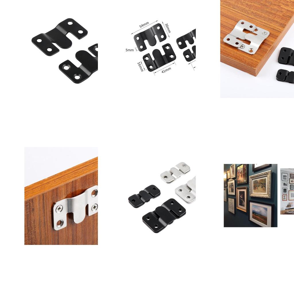 Furniture Hardware Photos - Z-Clips inbouwbeugel voor grote fotodisplay Art