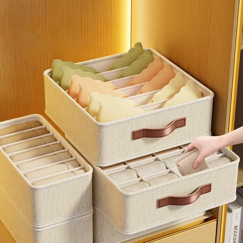 Drawer Organizer Peg - 1-5PCS Stoffen Lade Organisatoren voor Ondergoed