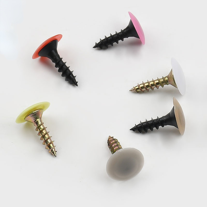 Furniture Hardware Nut - 100/500/1000 Stuks Plastic Schroefdop Cover Noten