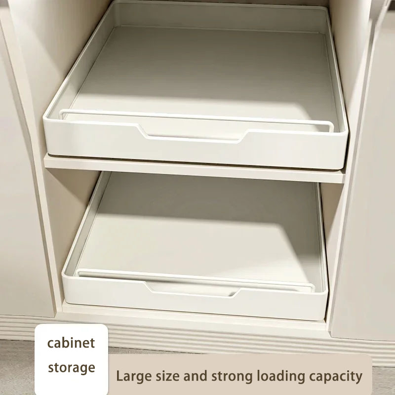 Drawer Slide Pair - Nieuw keukenopbergrek met schuifrails Uittrekbare keukenlade
