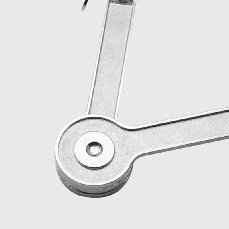 Soft Close Hinge - 652F Heavy Duty dekselsteunscharnier Opvouwbaar speelgoedkistscharnier