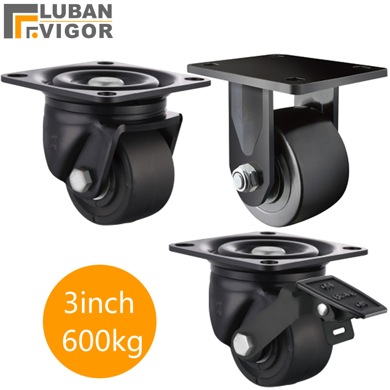 Furniture Hardware Lowes - Dragende 600Kg 3 Inch Lage Wielen