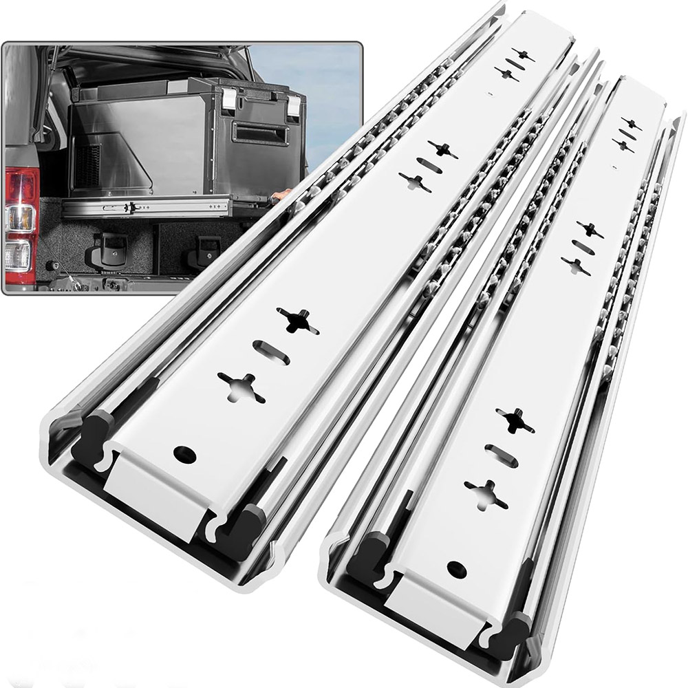 Drawer Slide Pair - 1 paar zware ladegeleiders zonder slot