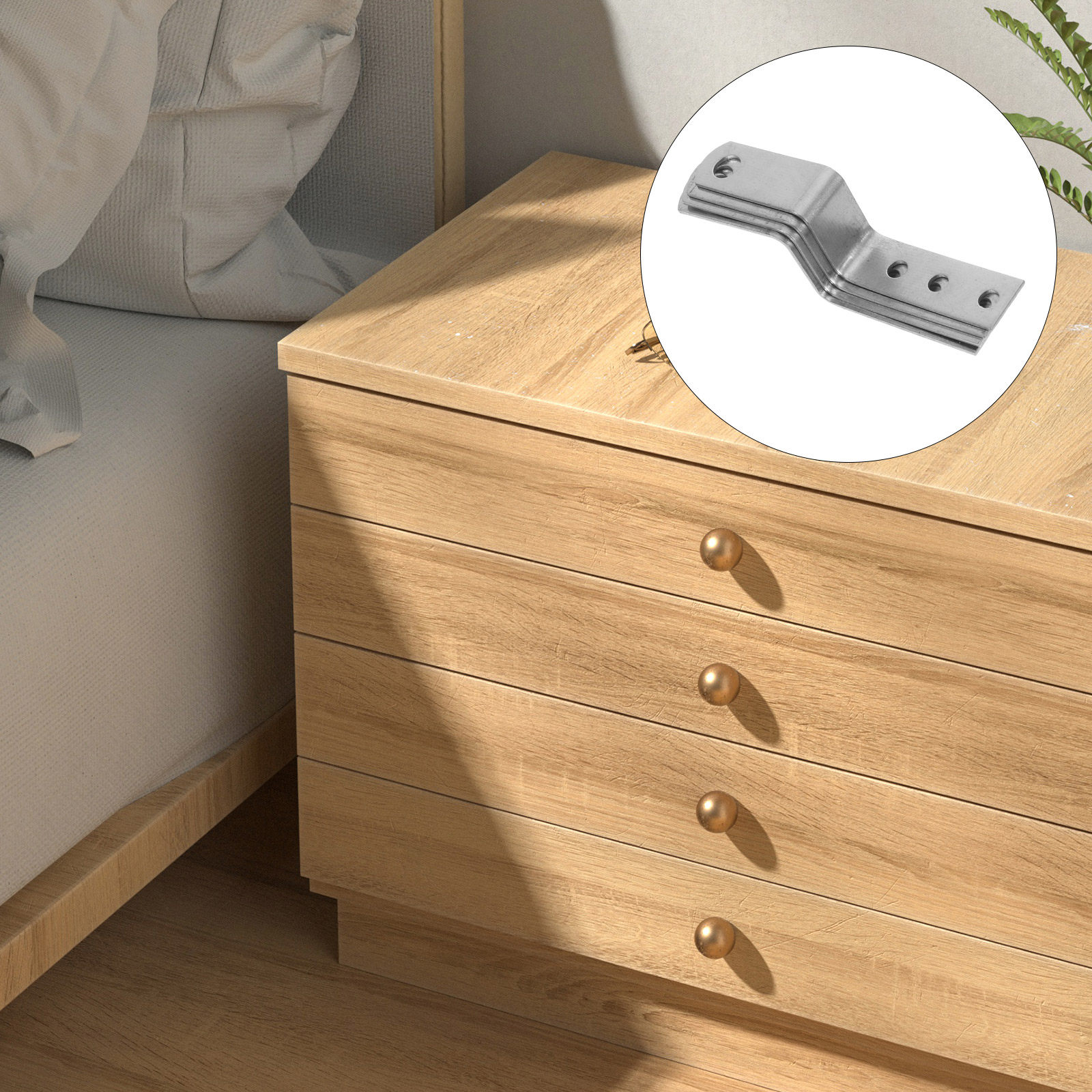 4 stuks Z-vormige ladeslotkops - Furniture Hardware Photos recensie en prijs