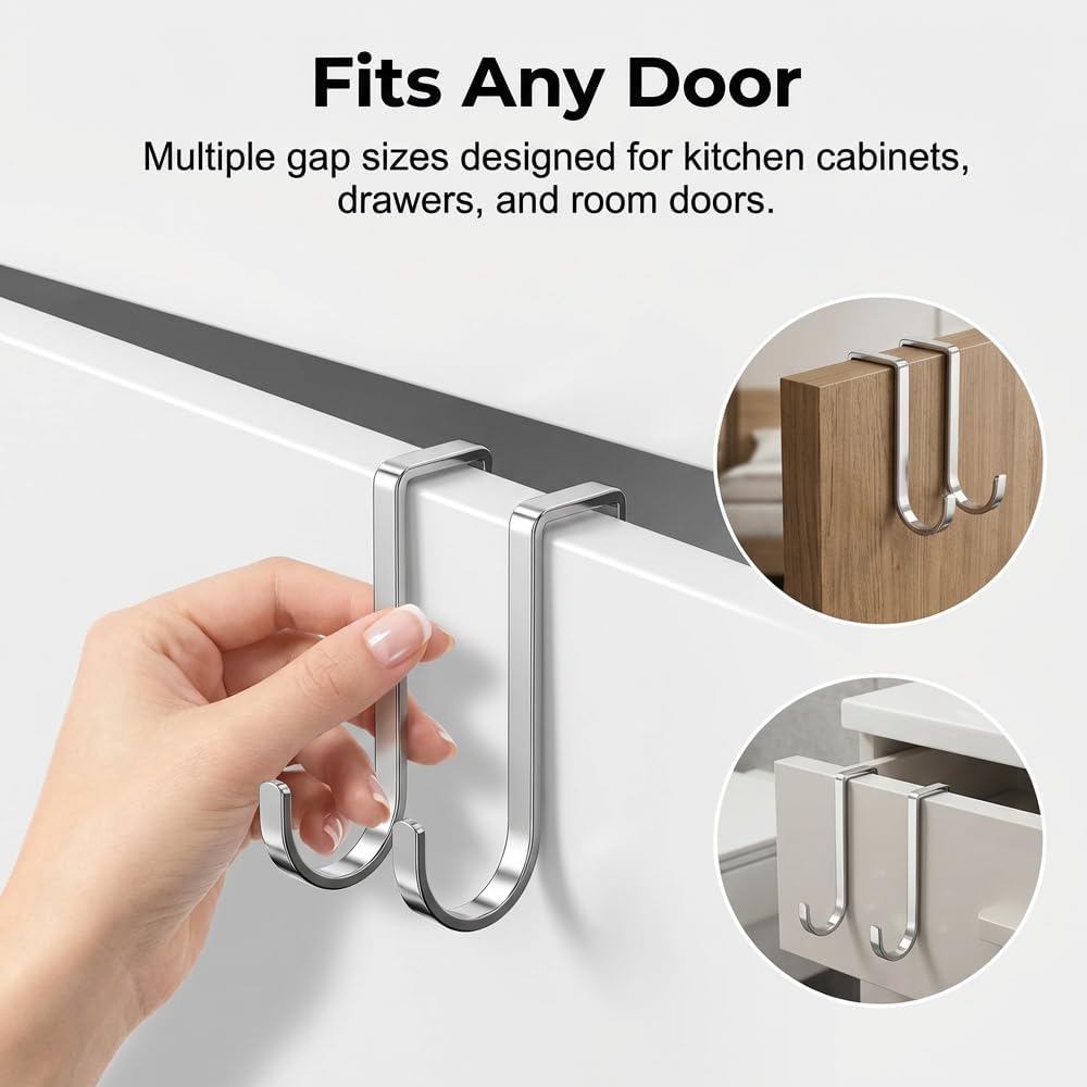 Roestvrijstalen dubbele S-vorm - Drawer Organizer Peg recensie en prijs