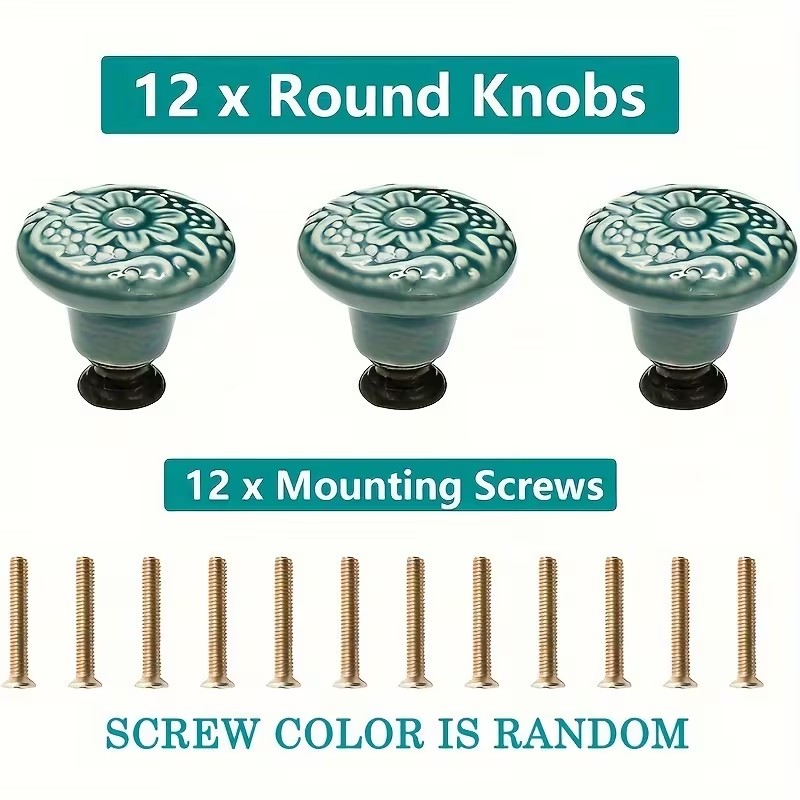 12 stuks keramische kastknoppe - Furniture Hardware Nut recensie en prijs
