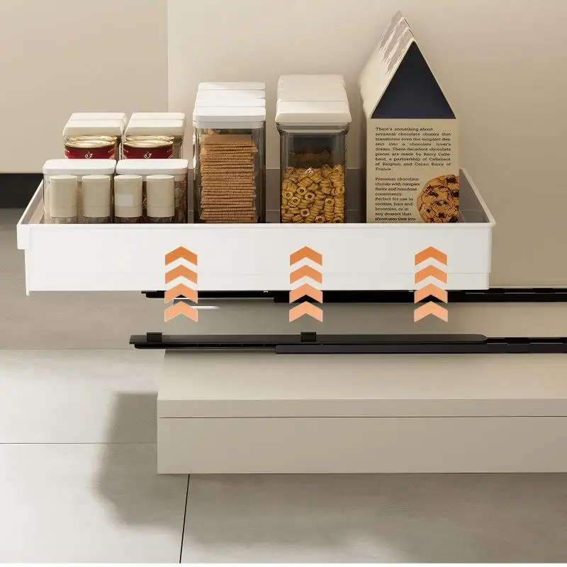 1-2 stuks keukenopbergrek met  - Drawer Slide Pair recensie en prijs