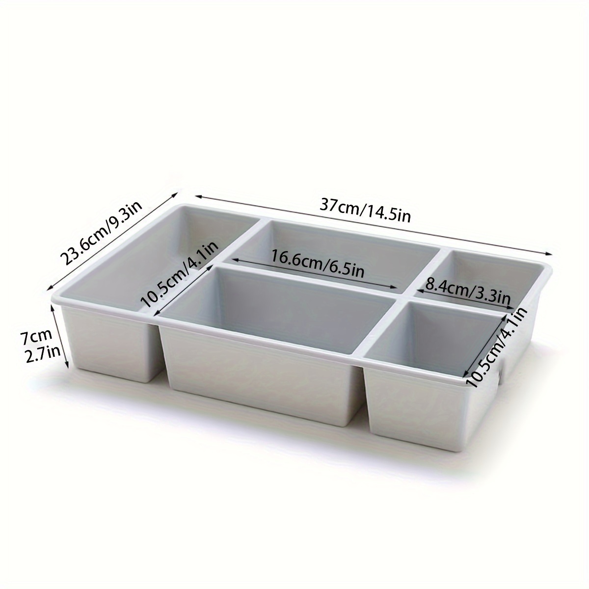2 STKS Verdeelde Opbergdoos, M - Drawer Organizer Peg recensie en prijs