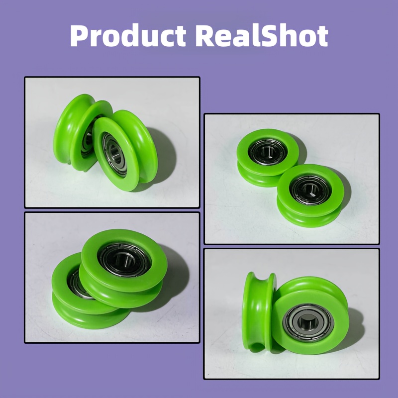 U-groef geleidekatrolrollen 8  - Furniture Hardware Lowes recensie en prijs
