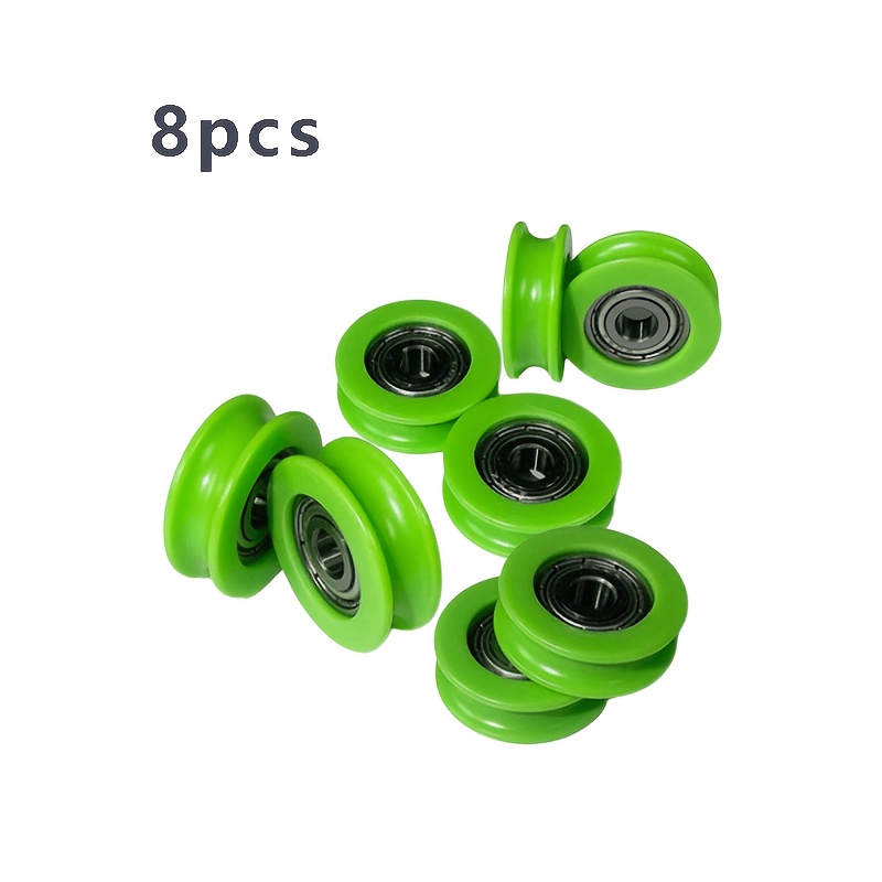 U-groef geleidekatrolrollen 8  - Furniture Hardware Lowes recensie en prijs