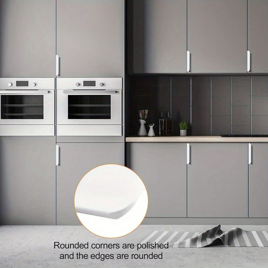 8-pack vingergrepen, metalen v - Furniture Hardware Nut recensie en prijs