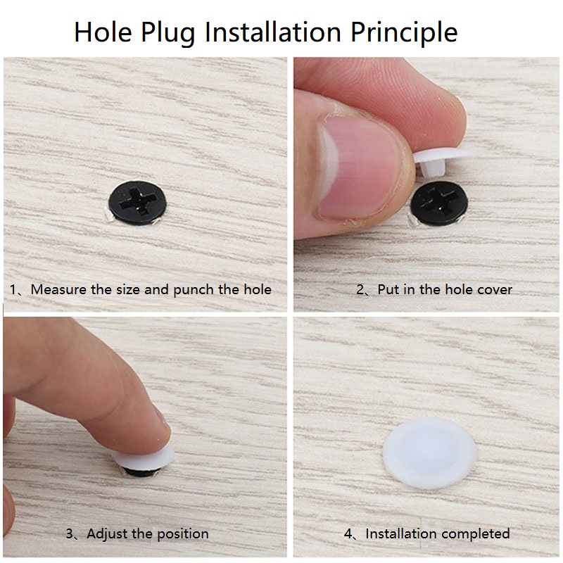 100/500/1000 Stuks Plastic Sch - Furniture Hardware Nut recensie en prijs