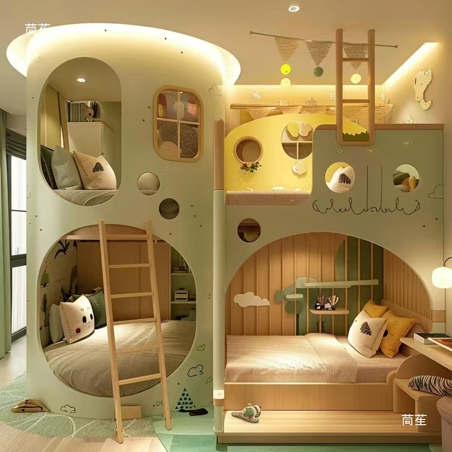 Massief houten kinderbed, hoog - Furniture Hardware Lowes recensie en prijs