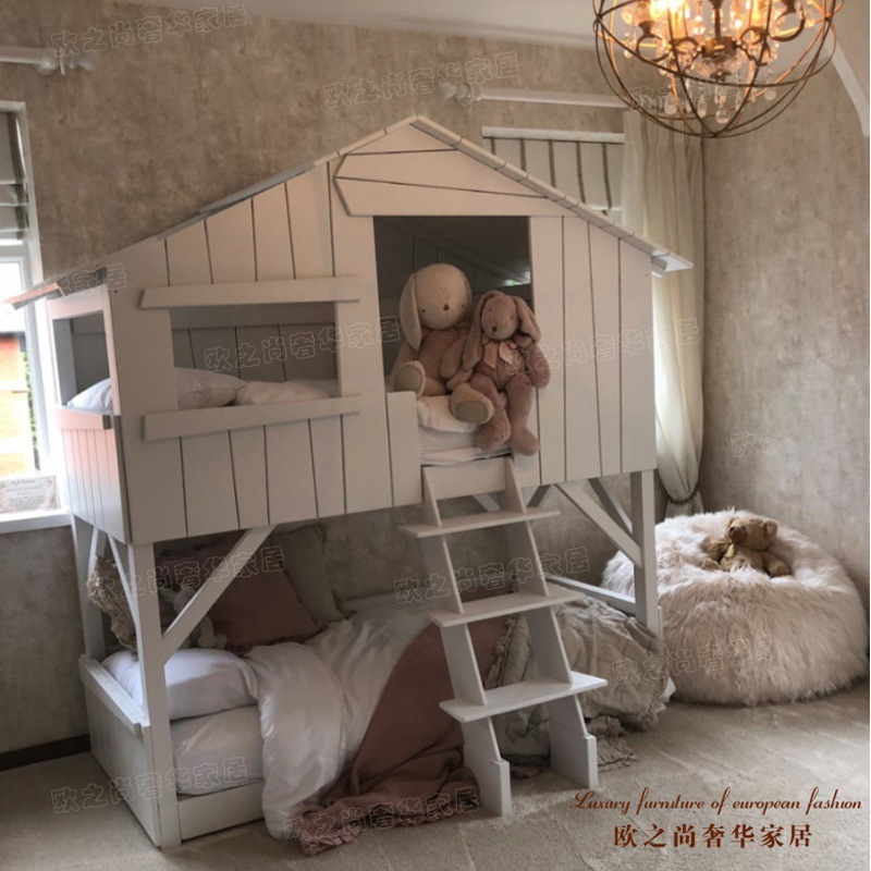 Frans eikenhouten kinderbed, A - Furniture Hardware Lowes recensie en prijs