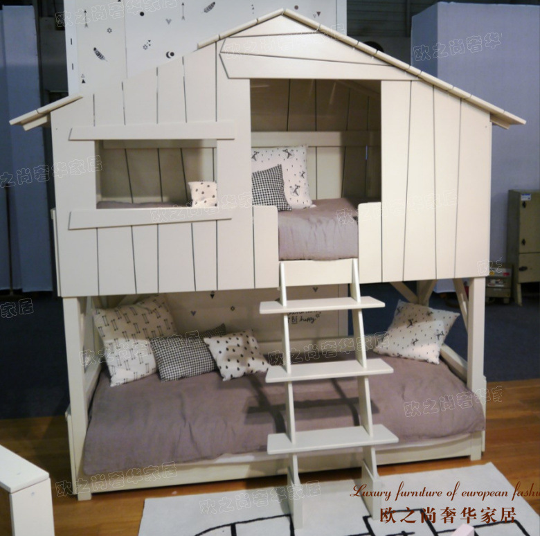Frans eikenhouten kinderbed, A - Furniture Hardware Lowes recensie en prijs