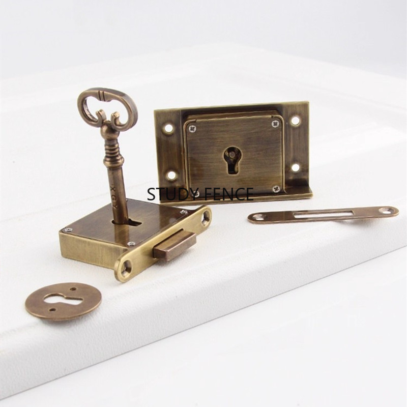 1PC Antiek Metalen Ladeslot Wi - Furniture Hardware Lock recensie en prijs