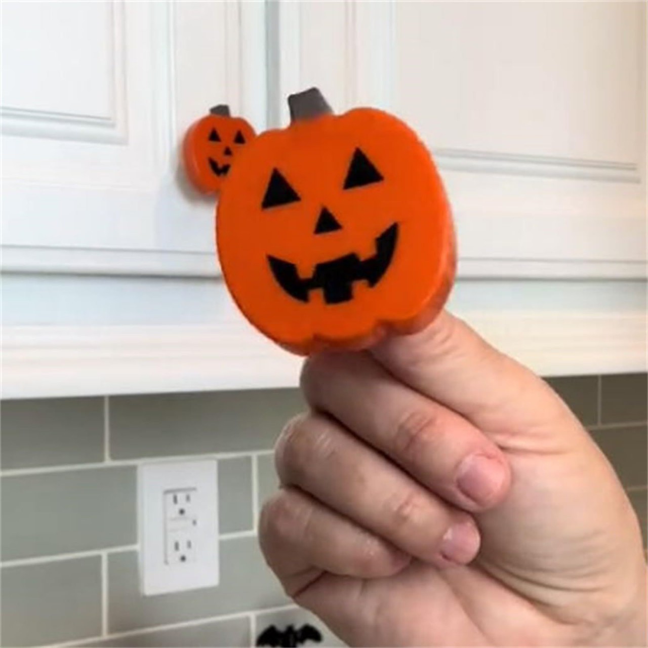 Halloween pompoenknopdeksel, u - Furniture Hardware Nut recensie en prijs