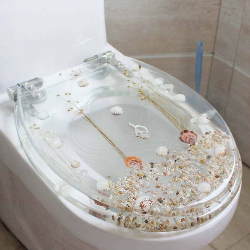 47x38cm Premium Resin Toiletbr - Soft Close Hinge recensie en prijs