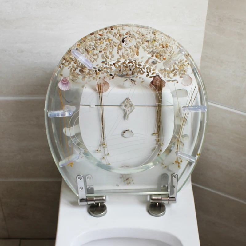 47x38cm Premium Resin Toiletbr - Soft Close Hinge recensie en prijs