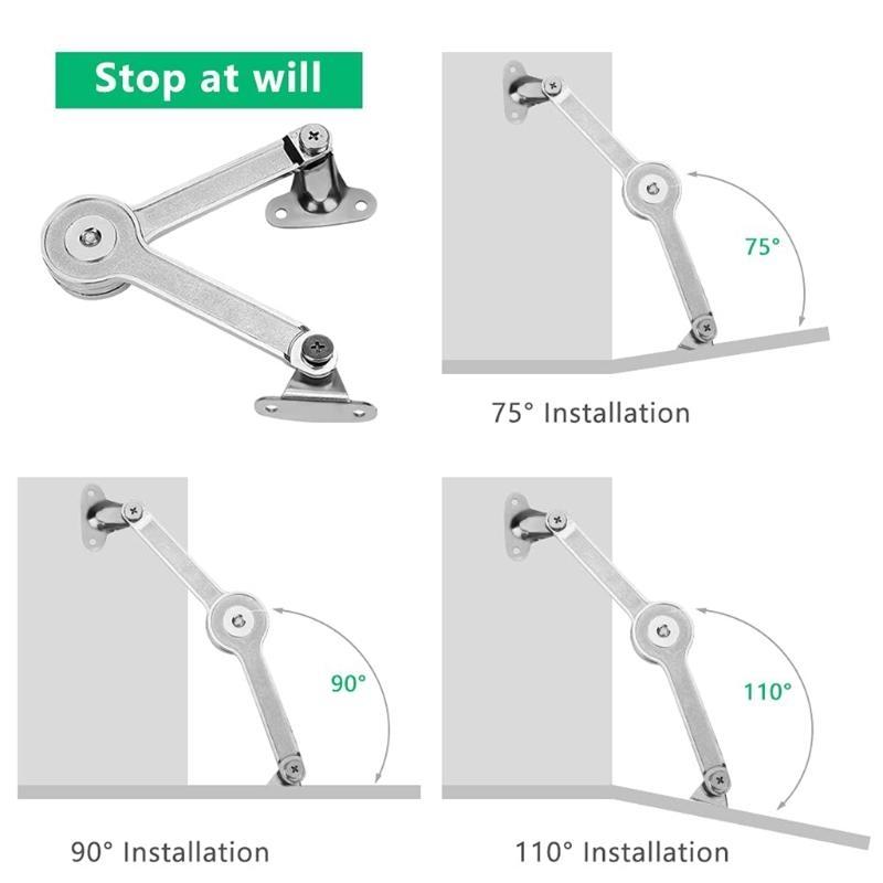 652F Heavy Duty dekselsteunsch - Soft Close Hinge recensie en prijs
