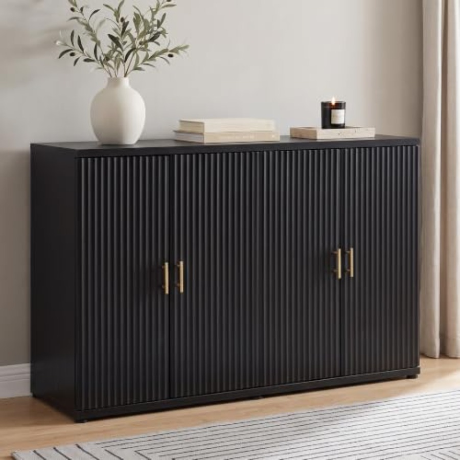 47,3 W Modern gegroefd dressoi - Soft Close Hinge recensie en prijs